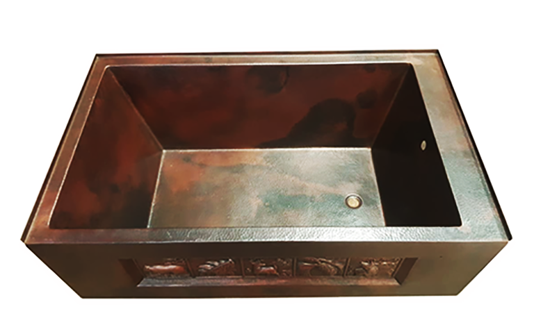 Custom 12 Gauge Copper Bathtubs. Build To Any Size. - Bath Tubs And More