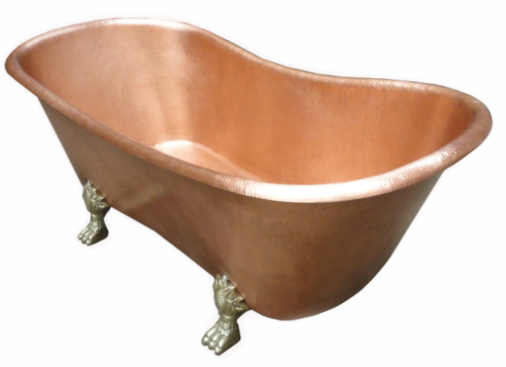 old penny claw foot bath tub