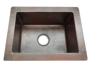 copper bar sink square